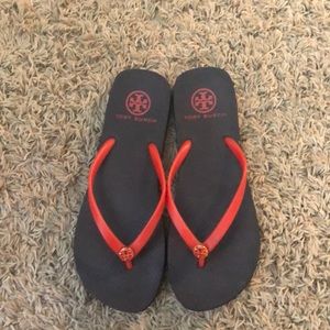 Tory Burch flip flops size 6.5